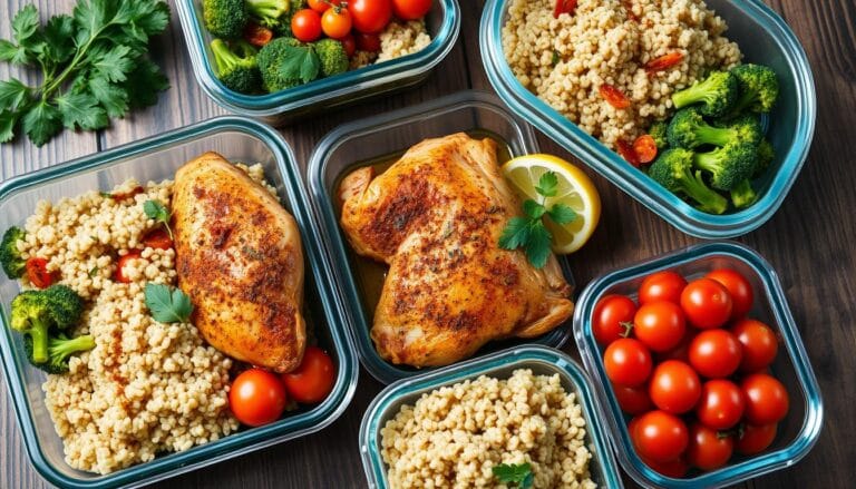 simple chicken thigh recipe meal prep