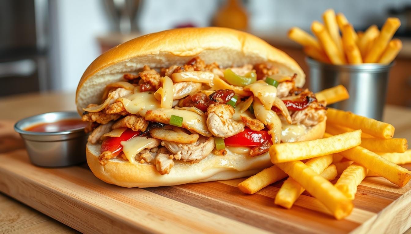 chicken philly cheesesteak recipe