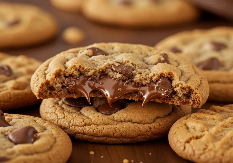 A variety of freshly baked Great American cookies on a cooling rack.